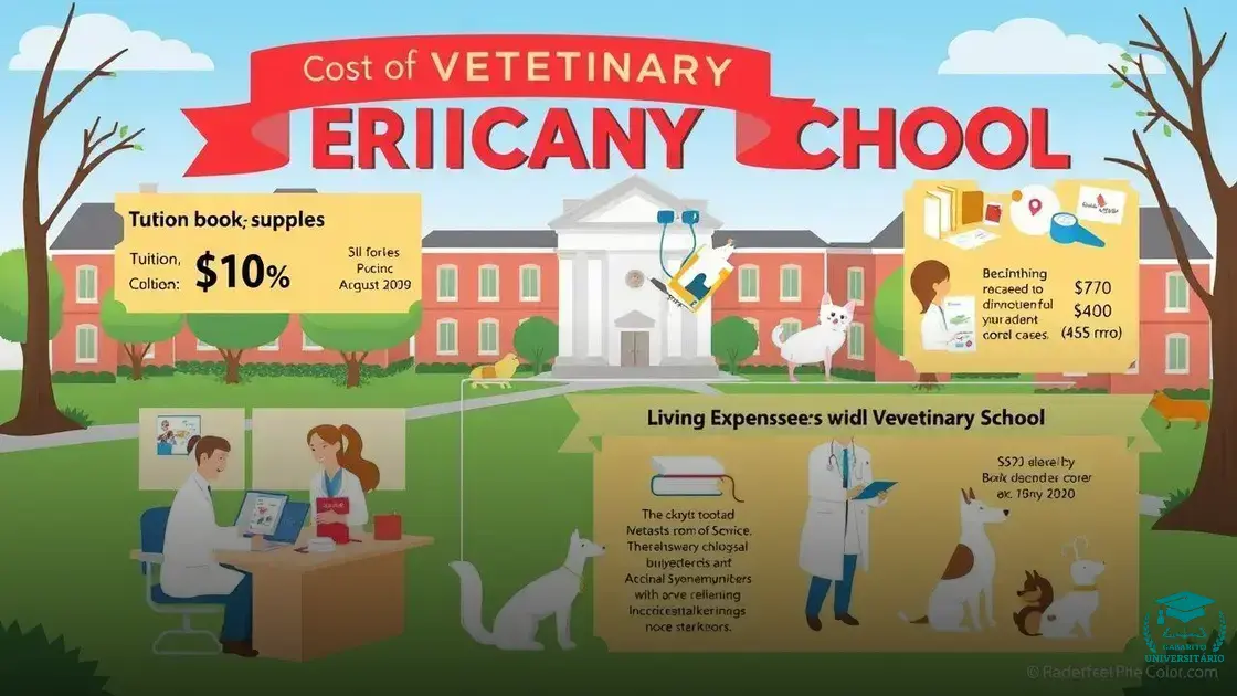 quanto é uma faculdade de veterinaria? Descubra o preço!