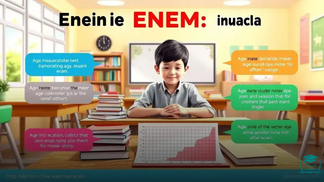 A partir de quantos anos pode fazer o enem? Descubra já!