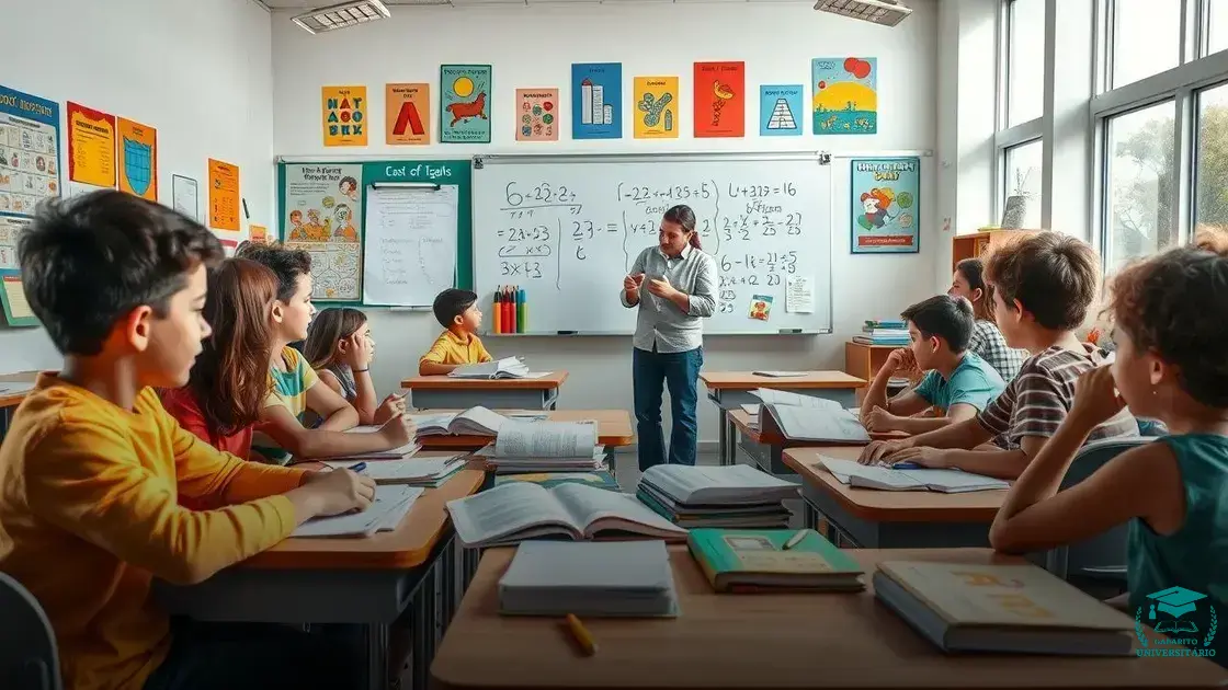 Aula de reforço de matemática: dicas para melhorar seu desempenho