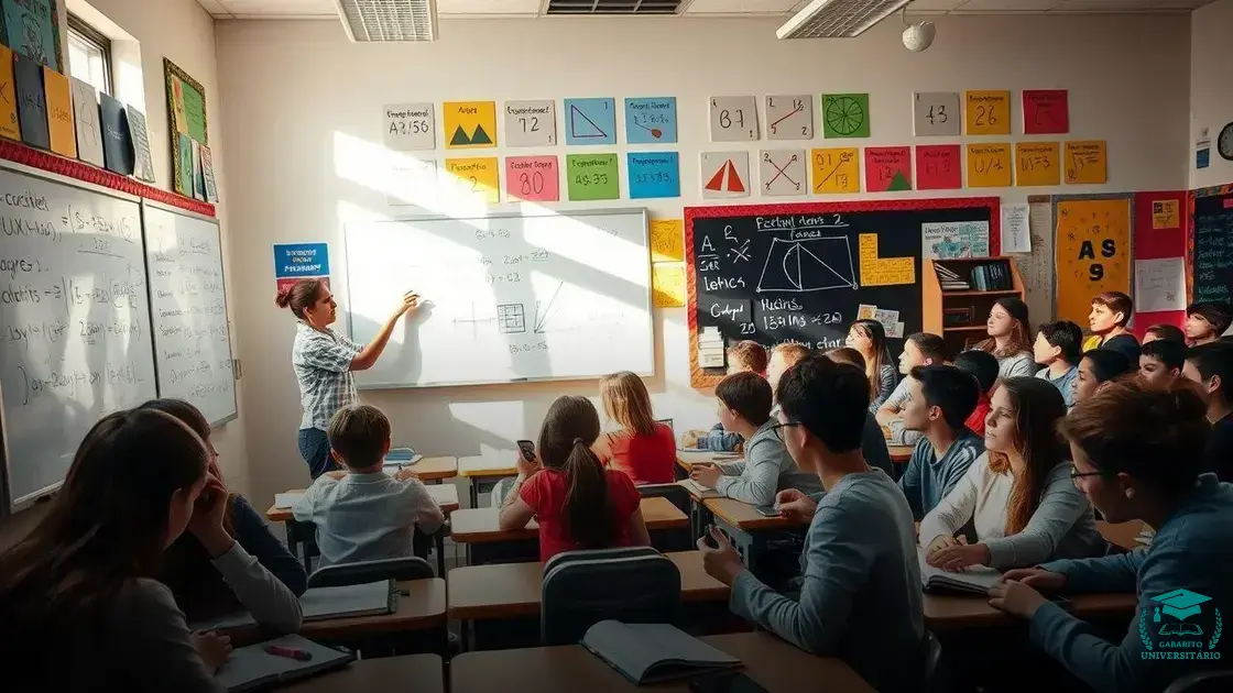 Aula de matematica do 8 ano: Dicas para aprender com facilidade