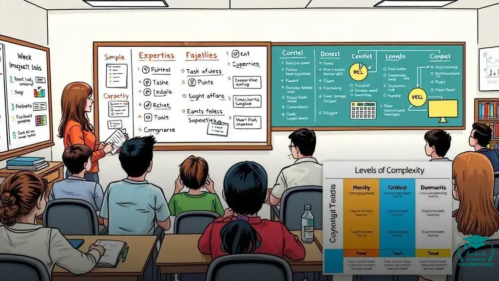 O grau de complexidade das tarefas propostas pelo professor é chave