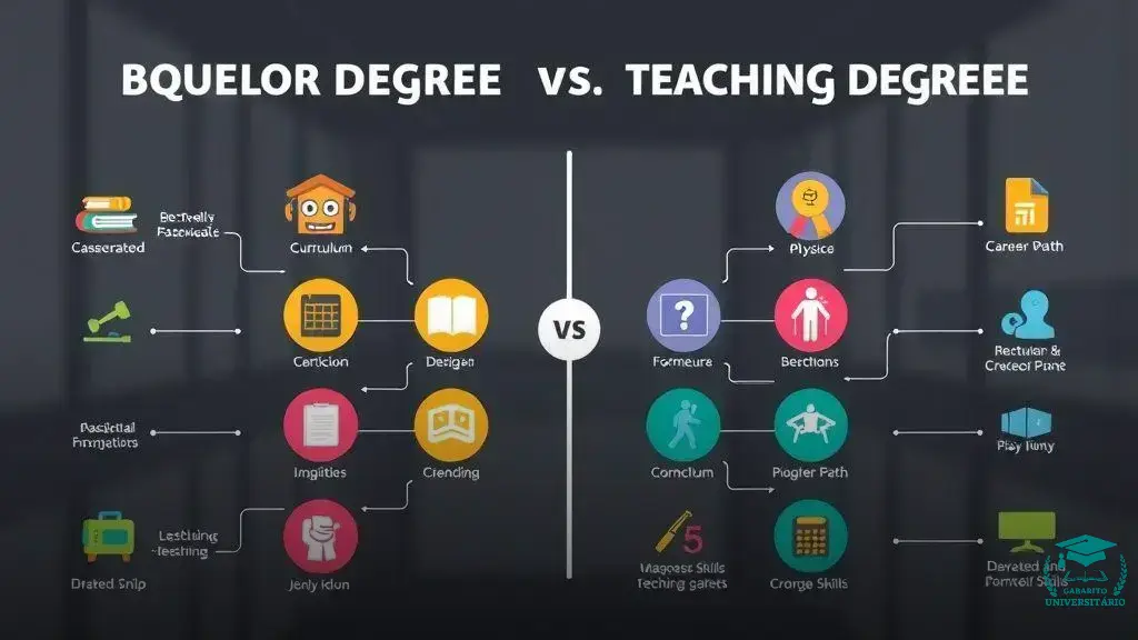 qual a diferença entre educação fisica bacharelado e licenciatura?