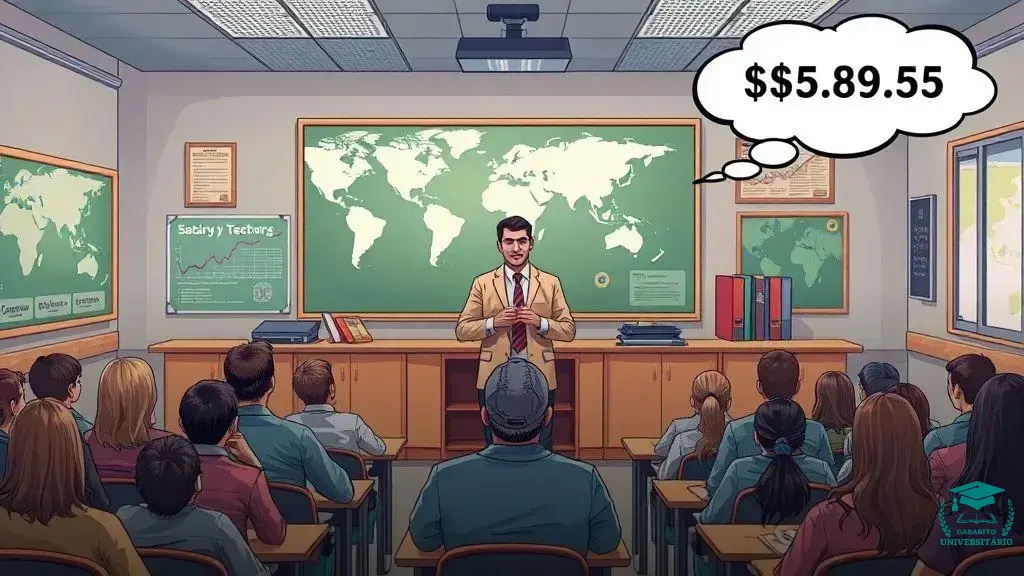 quanto ganha um professor de geografia concursado em 2023?